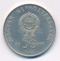 1988. 50Ft "Világ Vadvédelmi Alap II. - Kékvércse" T:BU Adamo EM101