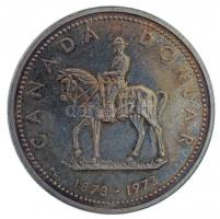 Kanada 1973. 1$ Ag "Kanadai Lovas rendőrség 100. évfordulója" T:1 patina
Canada 1973. 1 D...