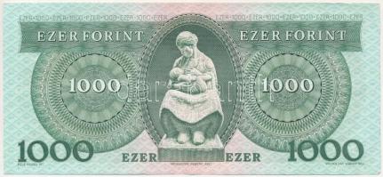 1983. november 10. 1000Ft "D 00674043" T:III szép papír Adamo F45.2