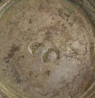 Ezüst (Ag) Tálca 6 db vodkás pohárral, jelzett, 29x14 cm, nettó: 458g