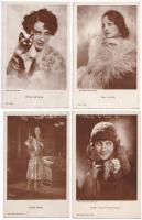 45 db RÉGI motívum képeslap: színésznők / 45 pre-1945 motive postcards: actresses