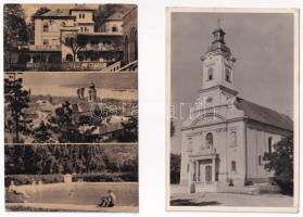 50 db VEGYES magyar város képeslap / 50 mixed Hungarian town-view postcards