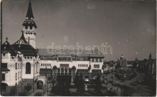 1940 Marosvásárhely, Targu Mures; Közművelődési ház, buffet / house of culture. photo + 1940 Marosvásárhely visszatért So. Stpl