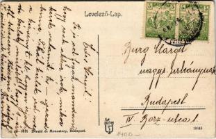 Trencsénteplic-fürdő, Kúpele Trencianske Teplice; Park utca / street (EK)