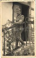 1943 Magyar katona / Hungarian soldier. photo (Rb)