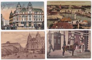 Bucharest, Bukarest, Bucuresti, Bucuresci; - 11 pre-1945 postcards
