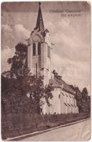 1919 Csucsa, Ciucea; Református templom / Calvinist church (Rb)