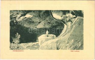 1916 Petrozsény, Petrosani; Boli barlang. W.L. Bp. 5401. / Pestera Bolii / Bolia cave (fa)