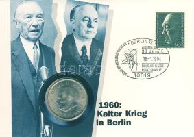 NDK 1972. 20M "Wilhelm Pieck" érmés, bélyeges borítékon T:2