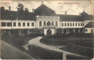 Zsibó, Jibou; Báró Wesselényi kastély / castle (r)