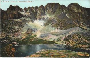 Tátra, Vysoké Tatry; Öt-tó. Feitzinger Ede No. 782. 1905. / Fünf Seen / lake