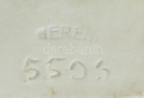 Herendi búcsúzkodó pásztorok, kézzel festett porcelán, jelzett, hibátlan, m:21 cm