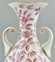 Herendi ZOVA mintás váza, jelzett, kopott, m: 33cm