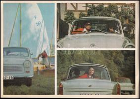 Trabant 601 tájékoztató prospektus magyar nyelven, képekkel illusztrált, 16p