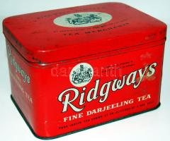 Régi fém teásdoboz