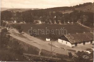 1940 Bánszállás (Ózd), Rimamurány-Salgótarjáni Vasmű r.-t. bánszállási kőszénbánya, látkép. Csiky Foto (vágott / cut)