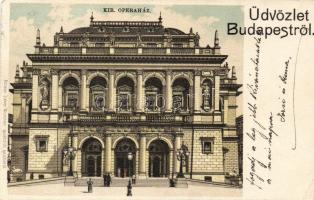 Budapest Operaház litho (Eb)