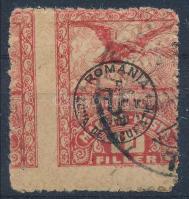 Debrecen II. 1920 10f látványosan elfogazva, Bodor vizsgálójellel