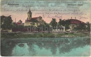 1915 Békéscsaba, Körös-parti részlet (EM)