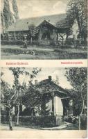 1908 Balatonszárszó, Domonkos nyaralók, villa. Márkus Benő kiadása (r)