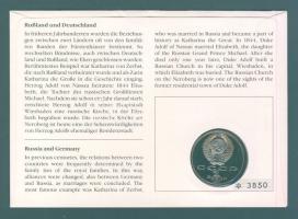 Szovjetunió 1990. 1R "Anton Csehov" érmés, bélyeges borítékon T:PP