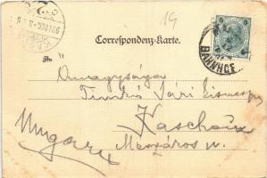 1901 Graz (Steiermark), Stadttheater / theatre. Kunstanstalt A. Fabian & Comp. 968. Art Nouveau ...