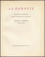 Az özönvíz. Károli Gáspár bibliafordítása szerint. Berény Róbert rajzaival. Hungária Könyvek. 11. Bp...