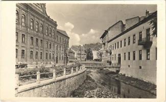 1948 Miskolc, Szinva patak, elemi iskola