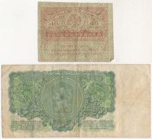 Vegyes: Csehszlovákia 1961. 5K + Orosz Birodalom 1917. 40R T:III
Mixed: Czechoslovakia 1961. 5 Koru...
