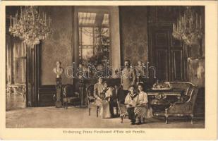 Erzherzog Franz Ferdinand dEste mit Familie