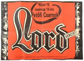 1991 Lord együttes plakát 56x42 cm