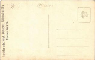 Magyar katonák csoportképe puskával. Schäffer udv. fényk. / Hungarian soldiers with guns. photo