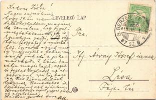 1910 Garamszentbenedek, Sankt Benedikt, Sväty Benadik, Hronsky Benadik; látkép a templombástyáról, ü...