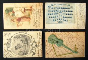 79 db Háború elötti üdvözlőlap