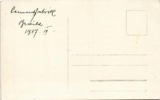 1917 Braila, Cementfabrik / Cement factory destroyed in WWI. photo