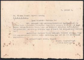cca 1946-1949 A II. világháború során deportált zsidó személy hagyatéki iratai, 12 db