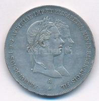 Ausztria 1854A 1G Ag "Ferenc József és Erzsébet házasságkötése" Bécs T:2 ph.
Austria 1854...