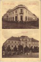 1911 Liptószentmiklós, Liptovsky Mikulas; Royal szálloda, étterem és kávéház, Vármegyeház / hotel, restaurant and café, county hall + HORVÁTKIMLE M.Á.V. (fl)