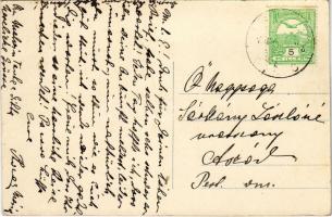 Modor, Modra; Deák utca, Jacob Kohn üzlete / Deak-Gasse / street view, shop of Kohn (fl)