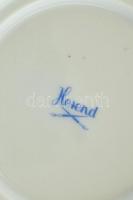 Herendi virágmintás kaspó. Kézzel festett, jelzett, másodosztály, alján apró lepattanással, m: 9,5 c...