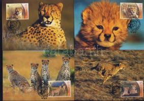 2003 WWF Gepárd CM Mi 2932-2935