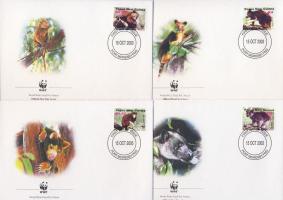2003 WWF Törpekenguru FDC Mi 1017-1024