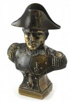Napoleon bronzírozott fém szobor. Jelzés nélkül. 10 cm