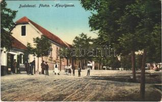 1930 Budakeszi, Fő utca, Perner János vendéglője, Till Jánosné üzlete (apró szakadás / tiny tear)