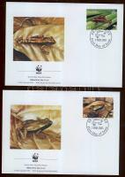 2003 WWF Békák FDC Mi 867-871