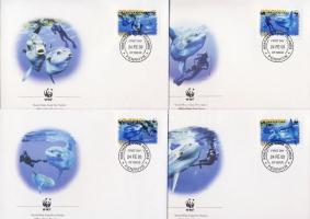 2003 WWF Naphal FDC Mi 605-608