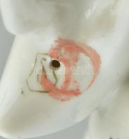 Drasche Kőbánya fácán (madarak). Tervező Veress Miklós. Kézzel festett, jelzett, hibátlan 16x12 cm