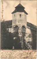 1904 Komárom, Komárnó; Kőszűz a várban / castle monument (EK)