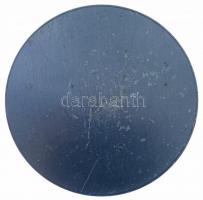 ~1970. "Balatonfüredi Városi Tanács" ezüstpatinázott Br emlékérem (70mm) T:1-