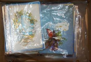 1980-as évek 450 db modern üdvözlőlap